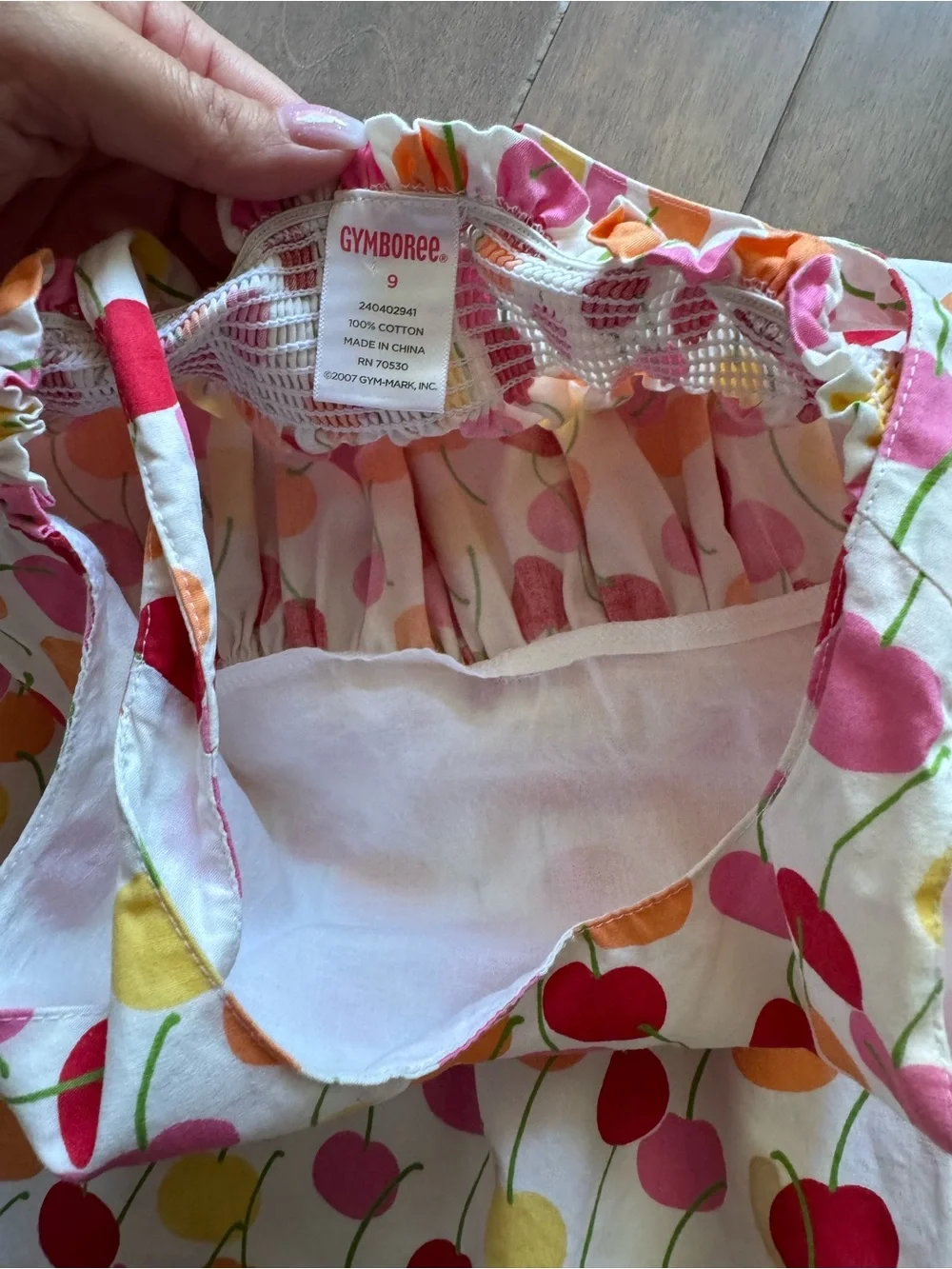 Gymboree girl’s cherry